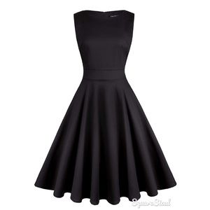 OWIN black retro dress size XL